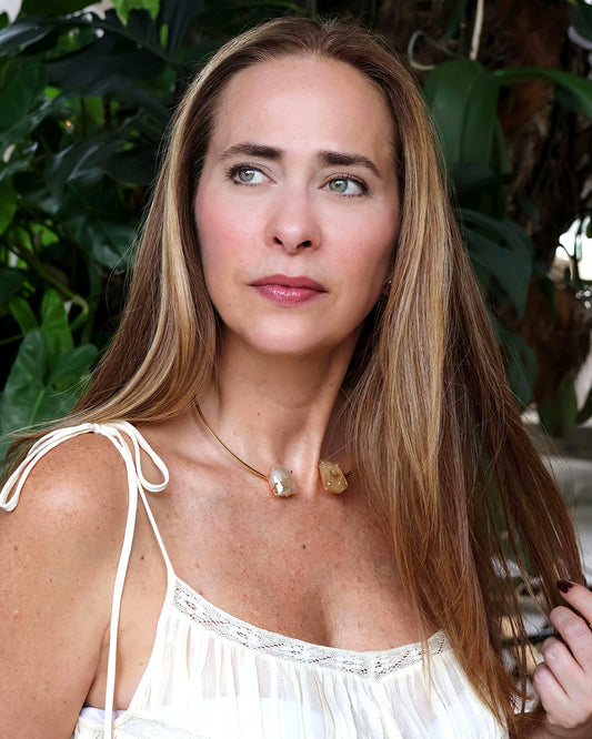 Choker de Citrino