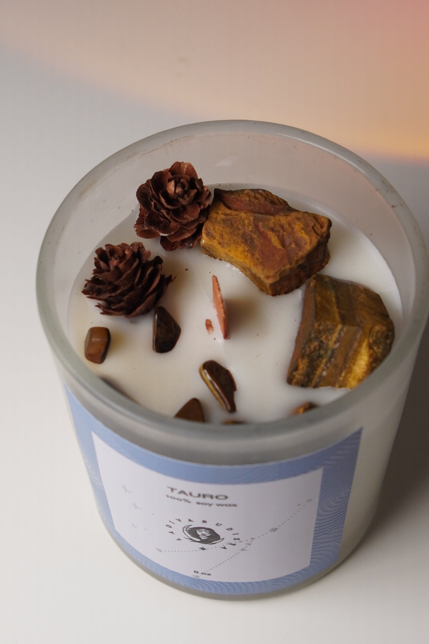 ♉ Taurus – Tiger Eye, Patchouli & Pine Tree Fruit - 8 Onzas