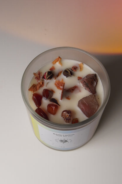 ♐ Sagittarius – Carnelian, Pink Champagne & Rose Petal 8 onzas