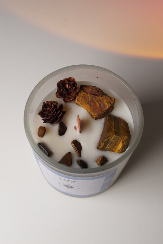 ♉ Taurus – Tiger Eye, Patchouli & Pine Tree Fruit - 8 Onzas