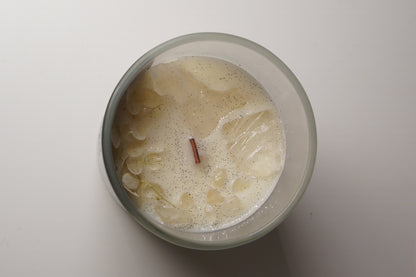 ♊ Gemini – Clear Quartz, Blue Windbell & Hydrangea